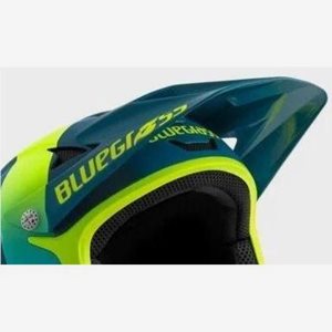 Bluegrass Visir Intox Petrol Blue Fluo Yellow/Matt