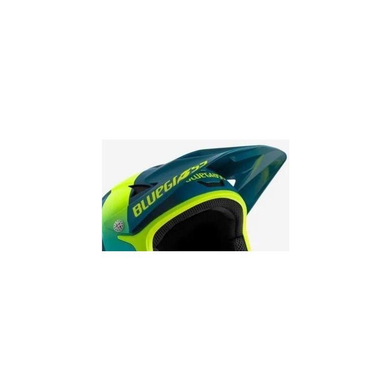 Bluegrass Visir Intox Petrol Blue Fluo Yellow/Matt