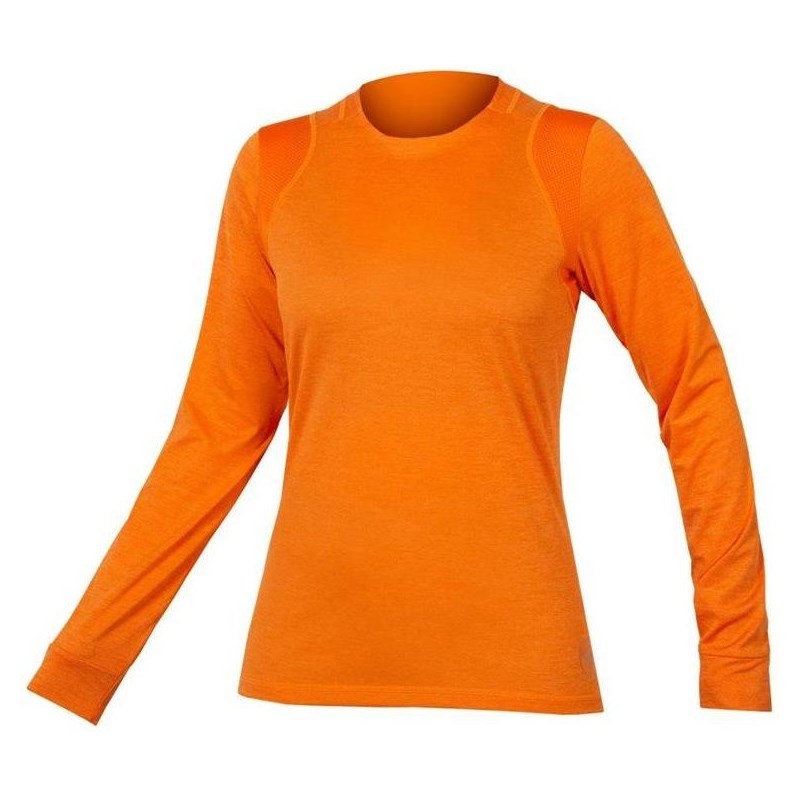 Endura Cykeltröja Dam Singletrack L/S Jersey Harvest
