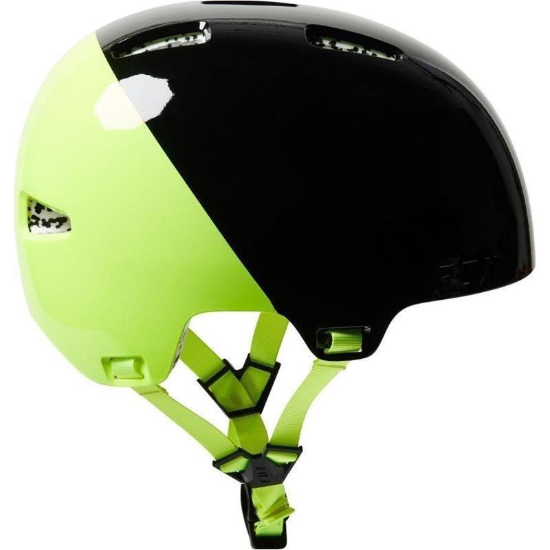 Fox Flight Pro Helmet Men Black/Yellow/Prpus