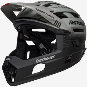Bell Cykelhjälm Super Air R Spherical Mips Mat Grey/Black Fasthouse