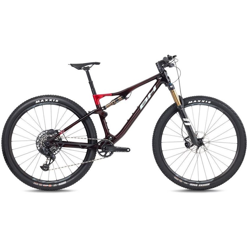BH Heldämpad MTB Lynx Race LT 9.2 Red Black/Green/Red