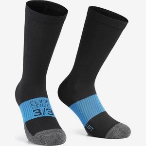 Assos CykelstrumporWinter Evo Black Series Svart