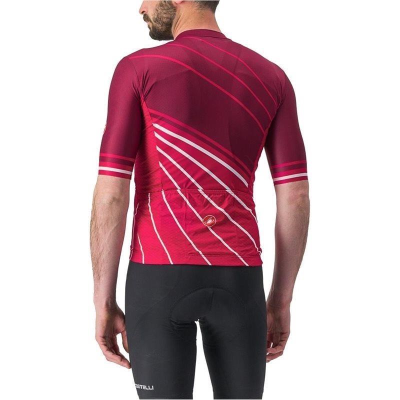 Castelli Speed Strada Jersey Men Bordeaux/Persian Red