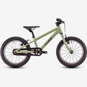 Cube Barncykel Acid 160 16 Tum Oliv/Orange