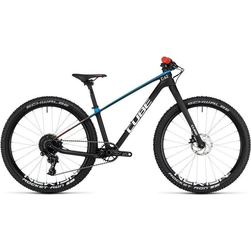 Cube Barncykel Elite 240 C:62 SLX Carbon/Blue/Red 24" Carbon/Blue/Red
