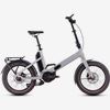 Cube Elcykel Fold Hybrid Comfort 500Wh Pearlysilver/White