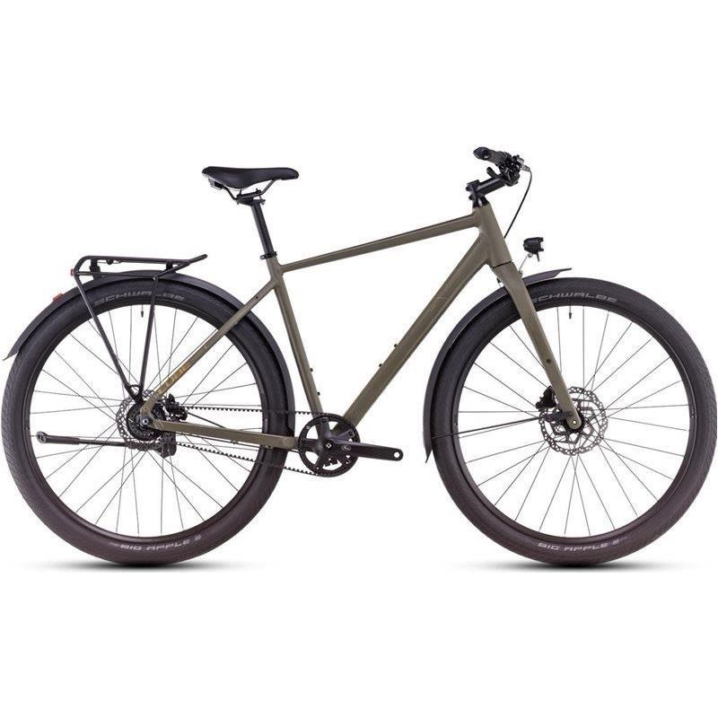 Cube Hybridcykel Hyde Pro FE High Dustyolive/Gold