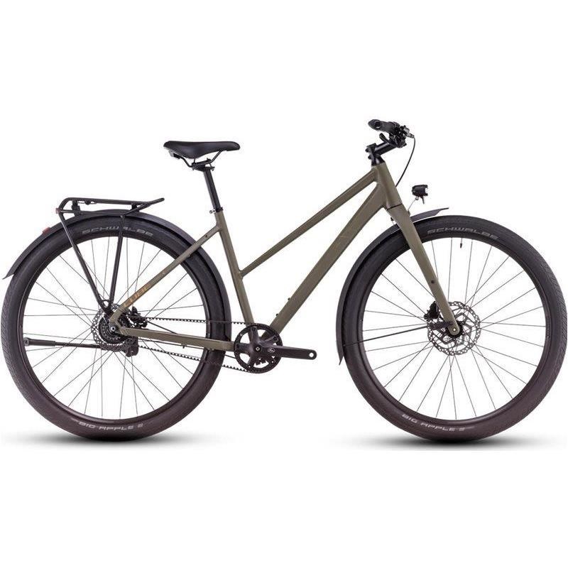 Cube Hybridcykel Hyde Pro FE Mid Dustyolive/Gold