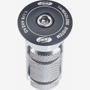 BBB Täcklock + Expander Powerhead 1 1/8" Svart