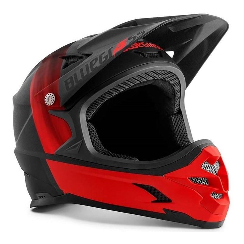 Bluegrass Cykelhjälm MTB Intox Black/Red Svart/Röd