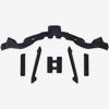 Bontrager Universalreplacement Heel StuSvart