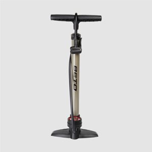 Beto Fotpump Steel 11/160 S Med Analog Tryckmätare (Manometer) Svart S