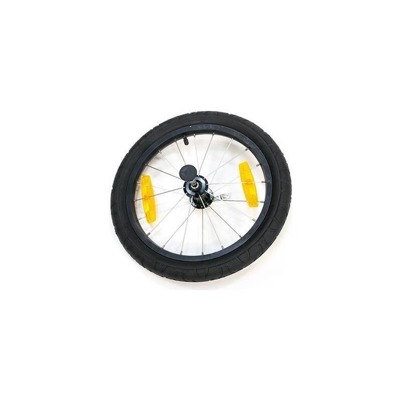 Burley Hjul Assy 16" Al W/Qr Tail WagonSvart