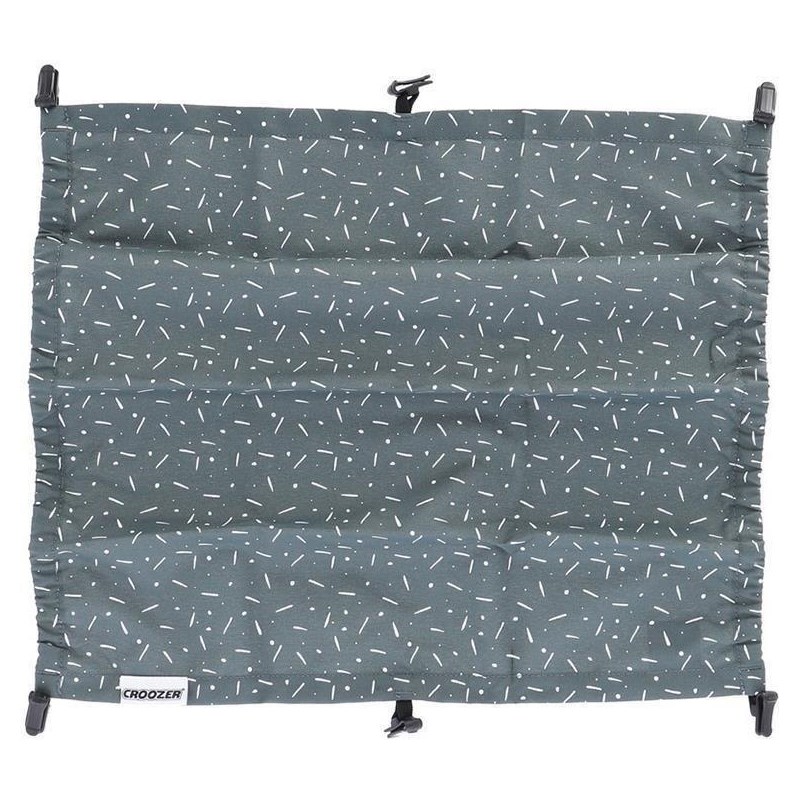 Croozer Sun Cover For Kid Vaaya 2 sininen/Vit