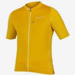 Endura Cykeltröja GV500 Reiver S/S Jersey Mustard