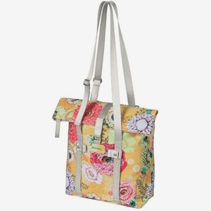 Basil Pakethållarväska Shopper Bloom Waterproof 15-20L Yellow Gul