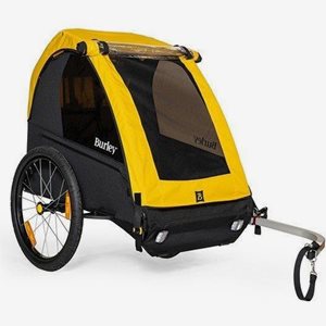 Burley Cykelvagn Bee Double Yellow/Black