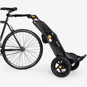 Burley Transportvagn Travoy Black Svart