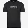 Cube Organic T-Shirt Classic Logo Men Black Svart