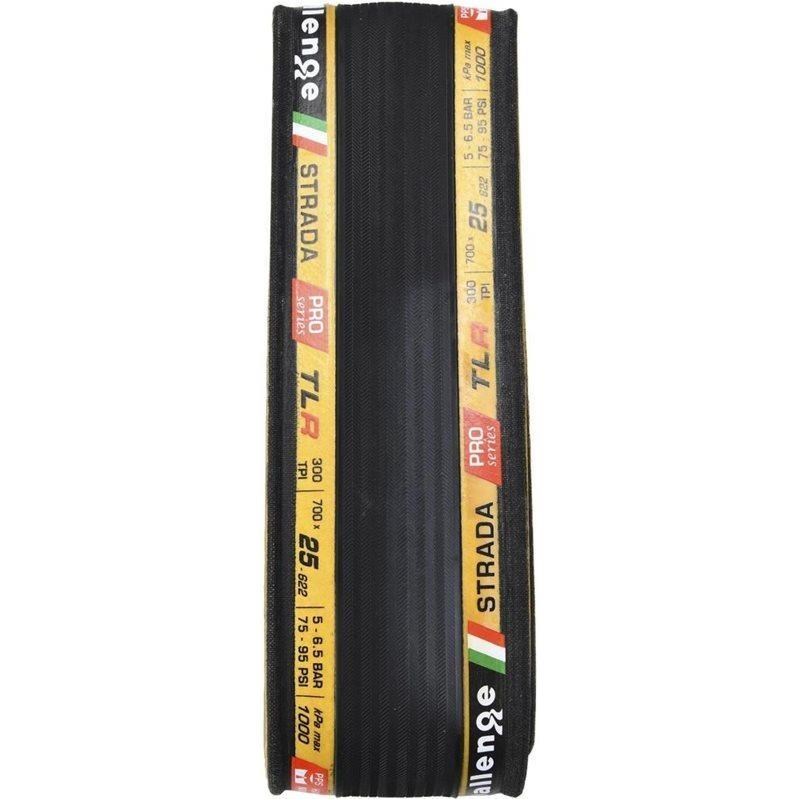 Challenge Open Strada Folding Tyre 700x25C TLR Beige