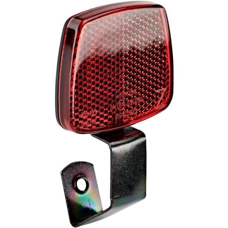 Busch + Müller Reflector with U-metal holder Röd