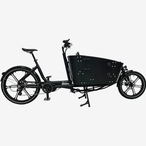 Cargobike Lådcykel Long Lite Svart