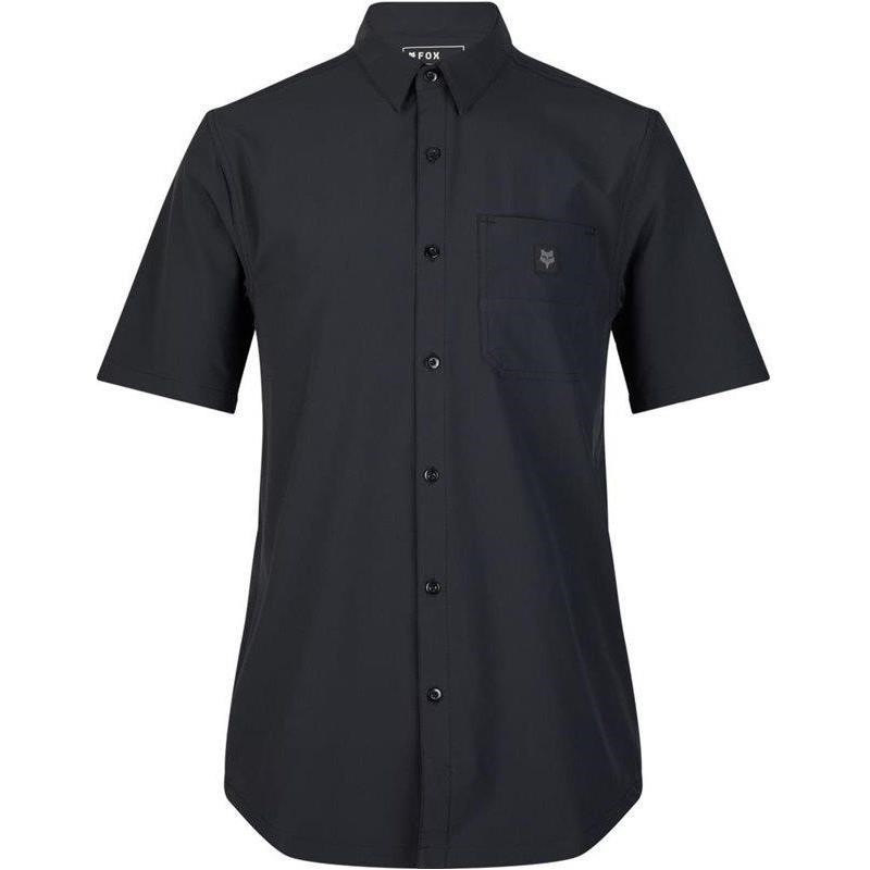 Fox Cykeltröja Ranger SS Woven Jersey Black Svart