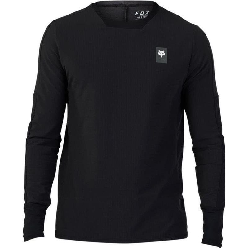 Fox Cykeltröja Defend Thermal Jersey Black Svart