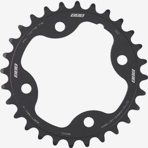 BBB Kedjedrev Mtbgear Sram 80 Bcd 2 X 10 Växlar 28T Svart