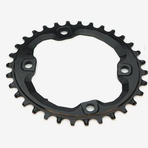 Absoluteblack Drev ¥96 Mm Bcd Shimano Hg+ 11 Spd 11-Speed Oval Nw Alu