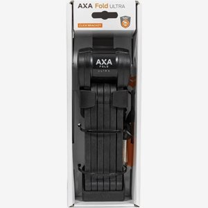 AXA Länklås VikbartFold Ultra FoldableSSF 90cm Svart