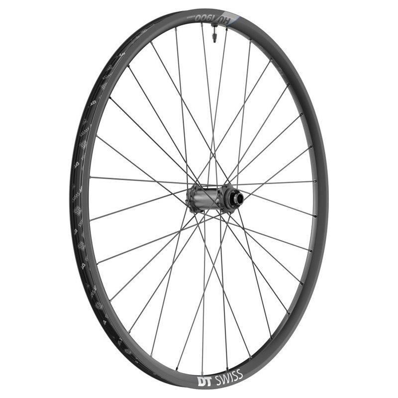DT Swiss Framhjul H1900 Spline DB 35 15x110 29" 6-bolt Disc TLR Svart
