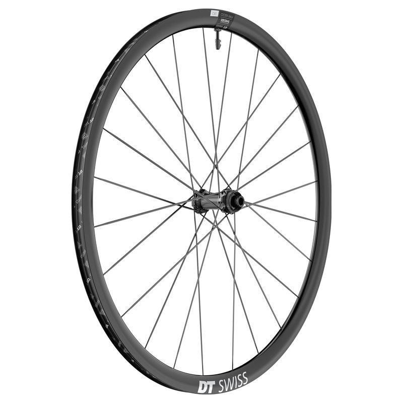 DT Swiss Framhjul AR 1600 Spline DB 30 12x100 28" CL Disc TLR Svart