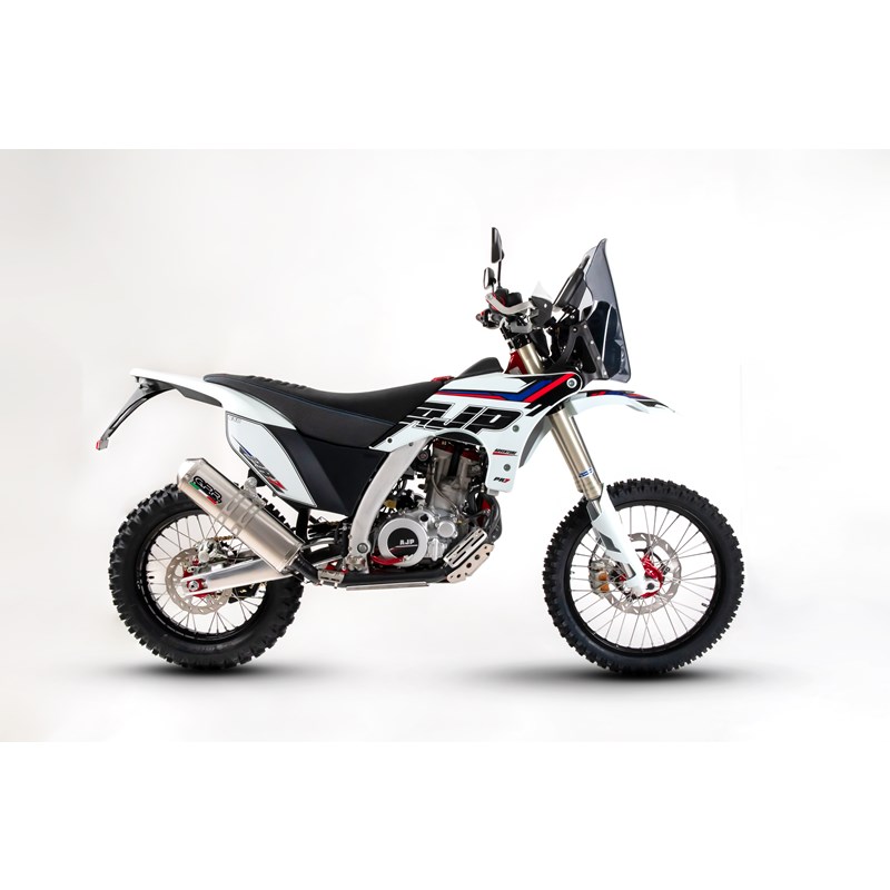 Motorcykel AJP PR7 Std Vit/Svart