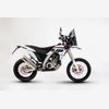 Motorcykel AJP PR7 Std Vit/Svart