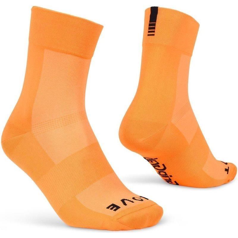 Gripgrab Cykelstrumpor Lightweight Sl Hi-Vis Orange Hi-Vis