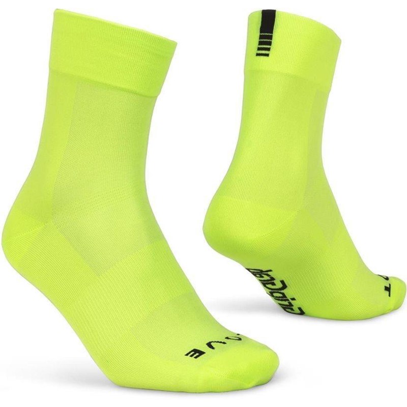 Gripgrab Cykelstrumpor Lightweight Sl Hi-Vis Yellow Hi-Vis