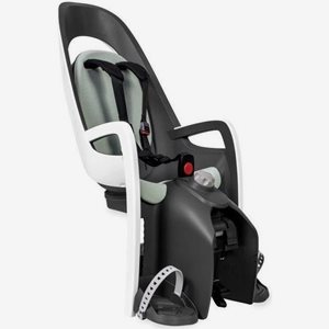 Hamax Cykelsits Caress Med Pakethållarfäste Grey/White/Mint Padding