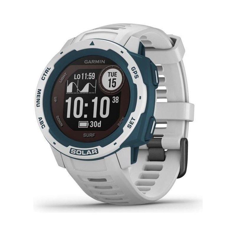 Garmin Träningsklocka Instinct Solar Gps Surf Edition White
