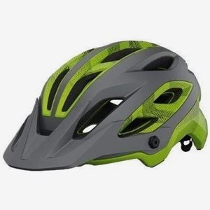 Giro Merit Spherical Mat Metallic Black/Ano Lime
