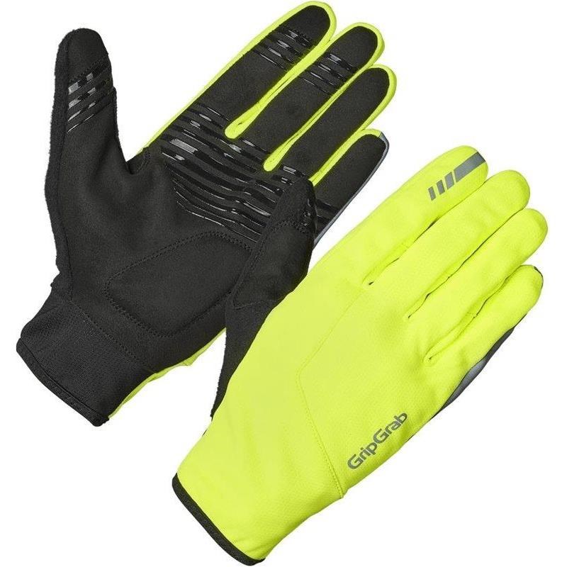 Gripgrab Cykelhandskar Hurricane 2 Windproof Midseason Yellow Hi-Vis