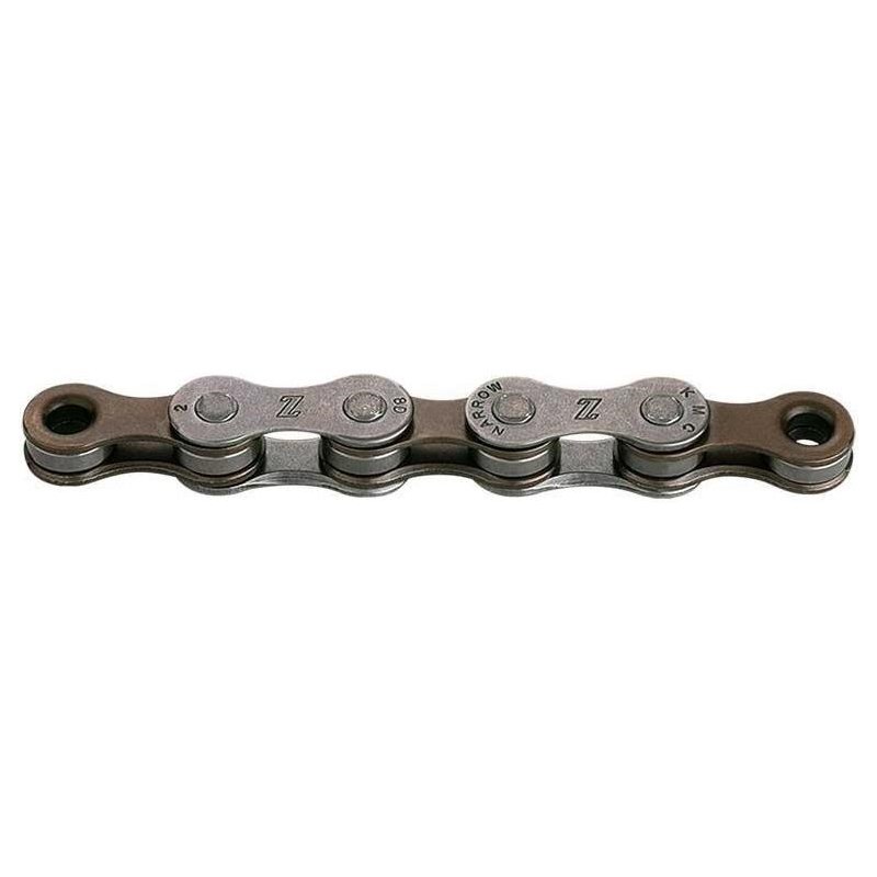 KMC Kedja Z7 6/7-växlar 114L med kedjelås Grey/Brown
