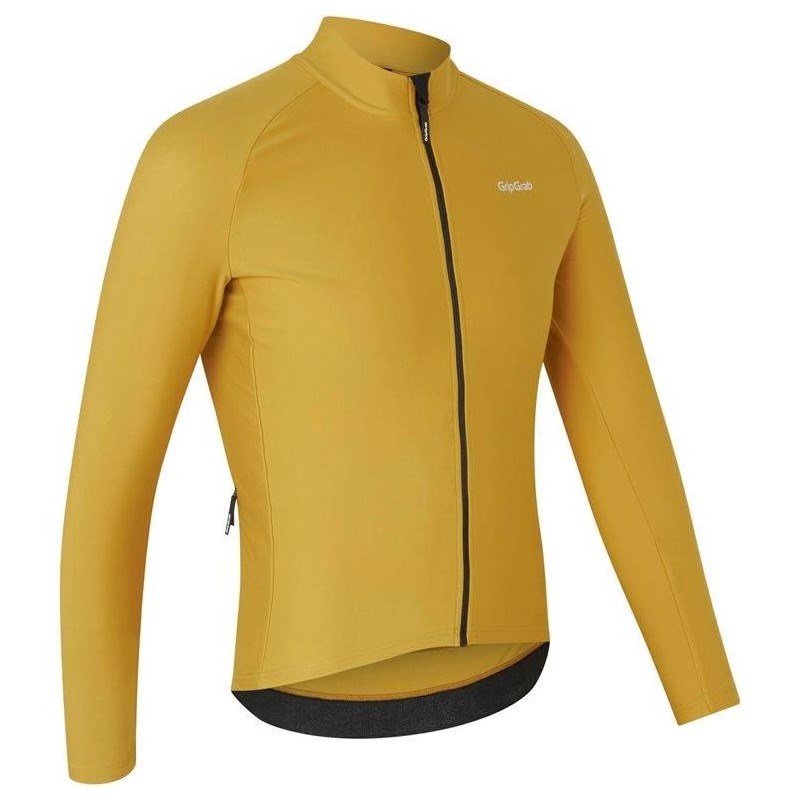 Gripgrab CykeltröjaPACR Thermal Long Sleeve Jersey  Mustard Yellow