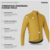 Gripgrab CykeltröjaPACR Thermal Long Sleeve Jersey  Mustard Yellow