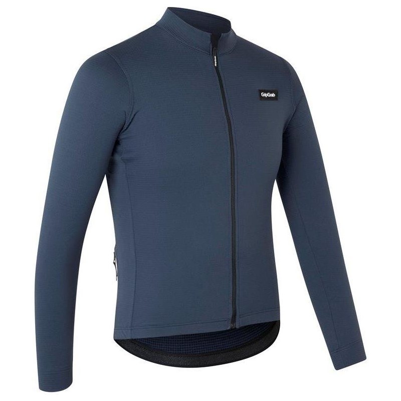 Gripgrab CykeltröjaEXPLR Merinotech Thermal Long Sleeve Jersey Navy B