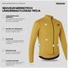Gripgrab CykeltröjaEXPLR Merinotech Thermal Long Sleeve Jersey Mustar