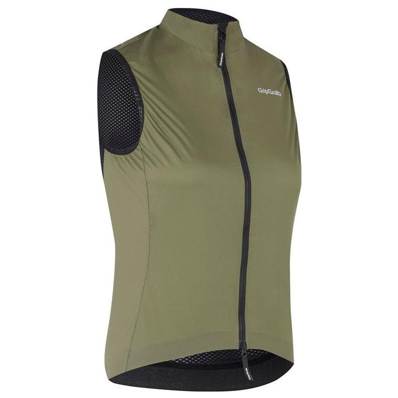 Gripgrab Cykelväst W's PACR Windproof Lightweight Vest Olive Green