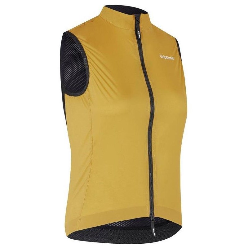 Gripgrab Cykelväst W's PACR Windproof Lightweight Vest Mustard Yellow