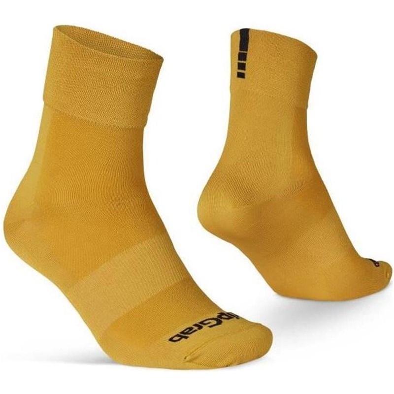 GripGrab Lightweight SL Sommarstrumpor Mustard Yellow